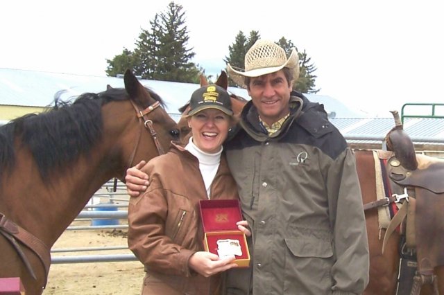 Dee won a buckle May 2006